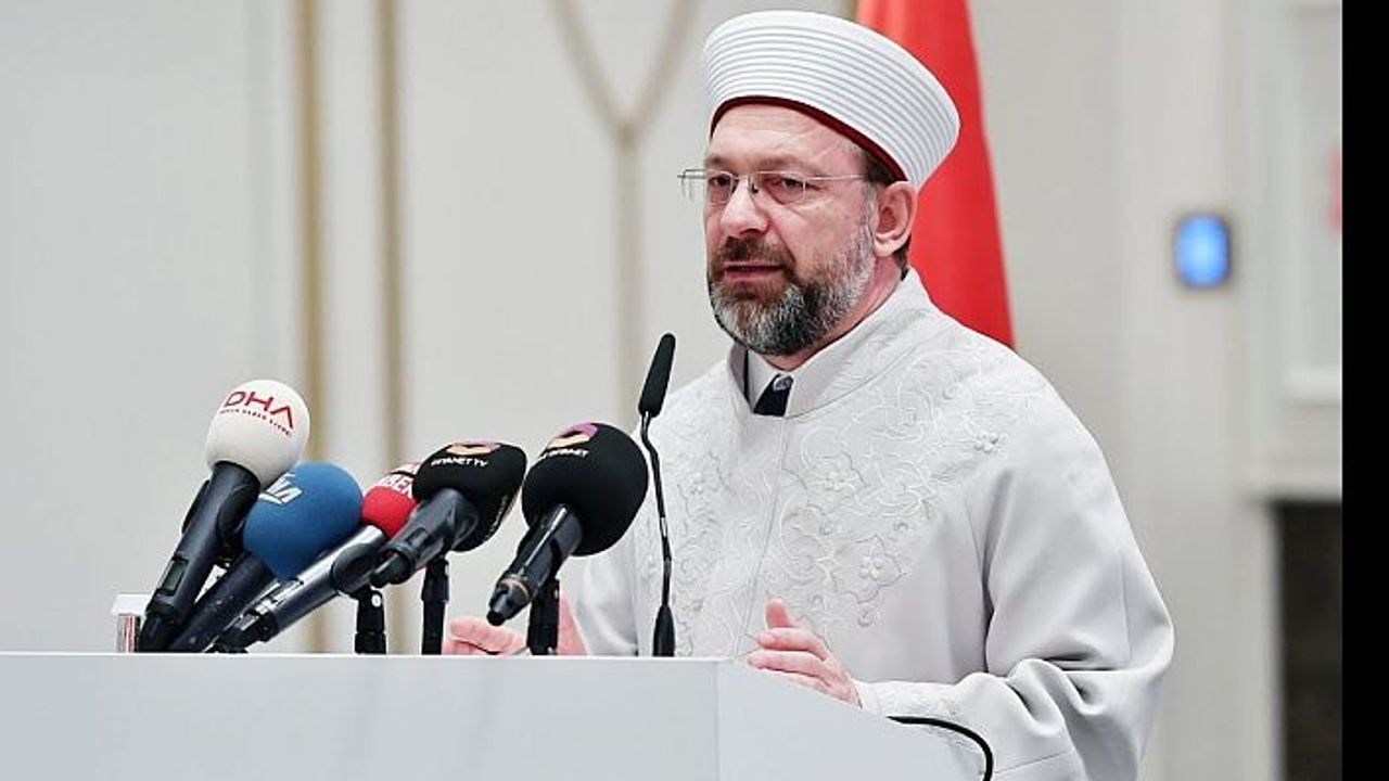 Diyanet İşleri Başkanı Erbaş'tan hicri yeni yıl mesajı