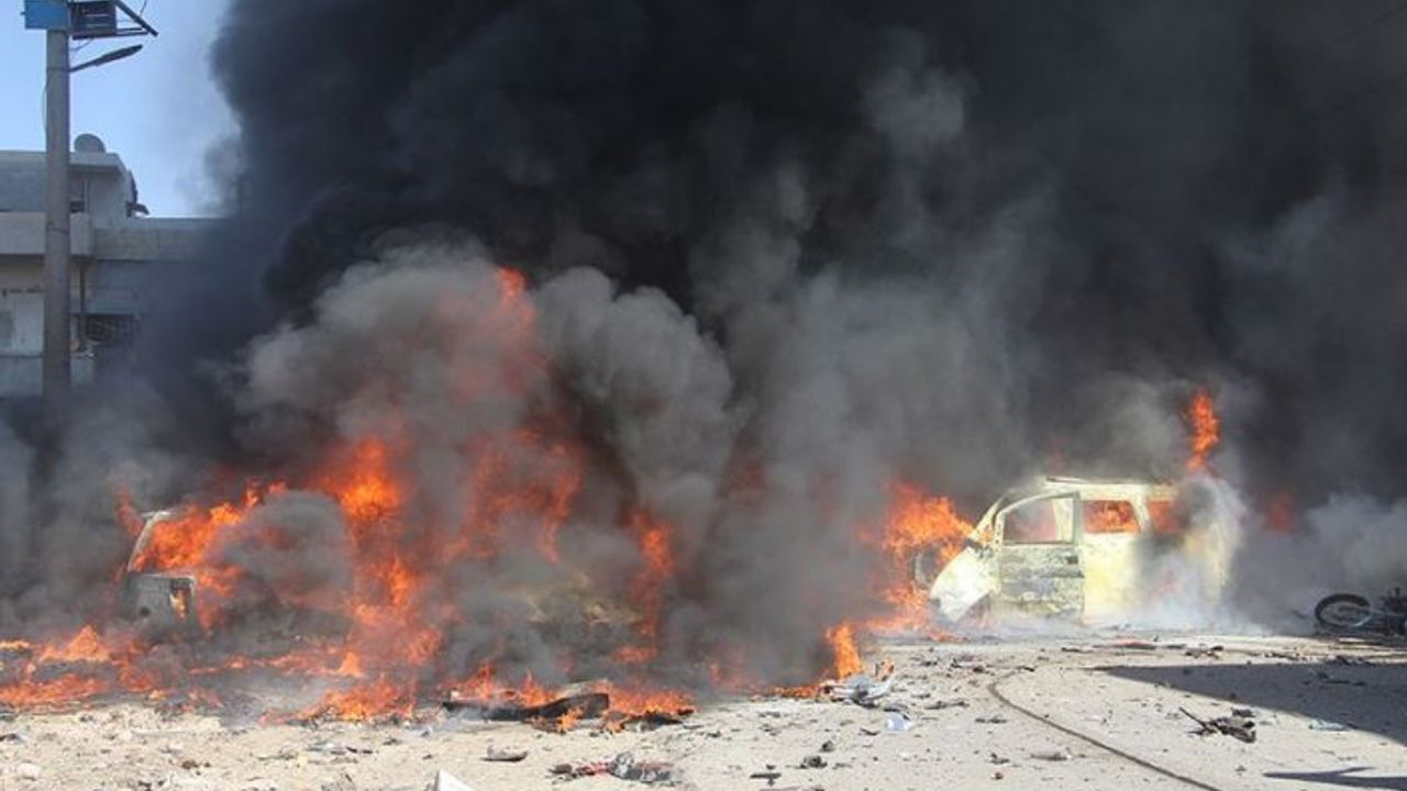 Azez’de bomba patladı! 2 ölü, çok sayıda yaralı var