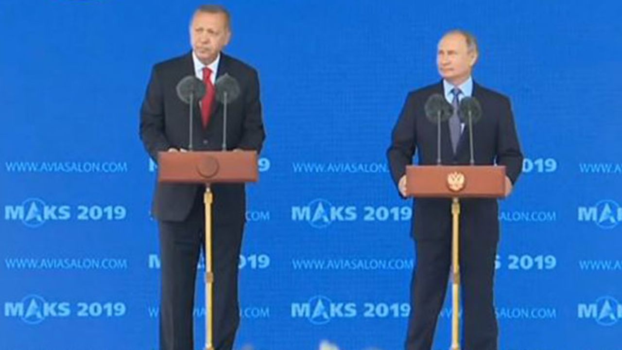 Erdoğan ile Putin'den birbirinden kritik açıklamalar