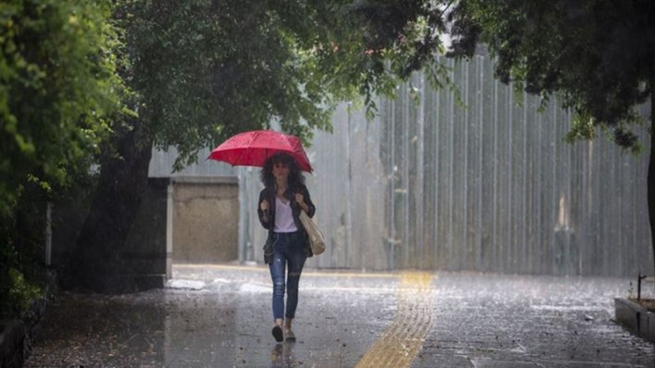 Meteoroloji'den kuvvetli sağanak uyarısı!