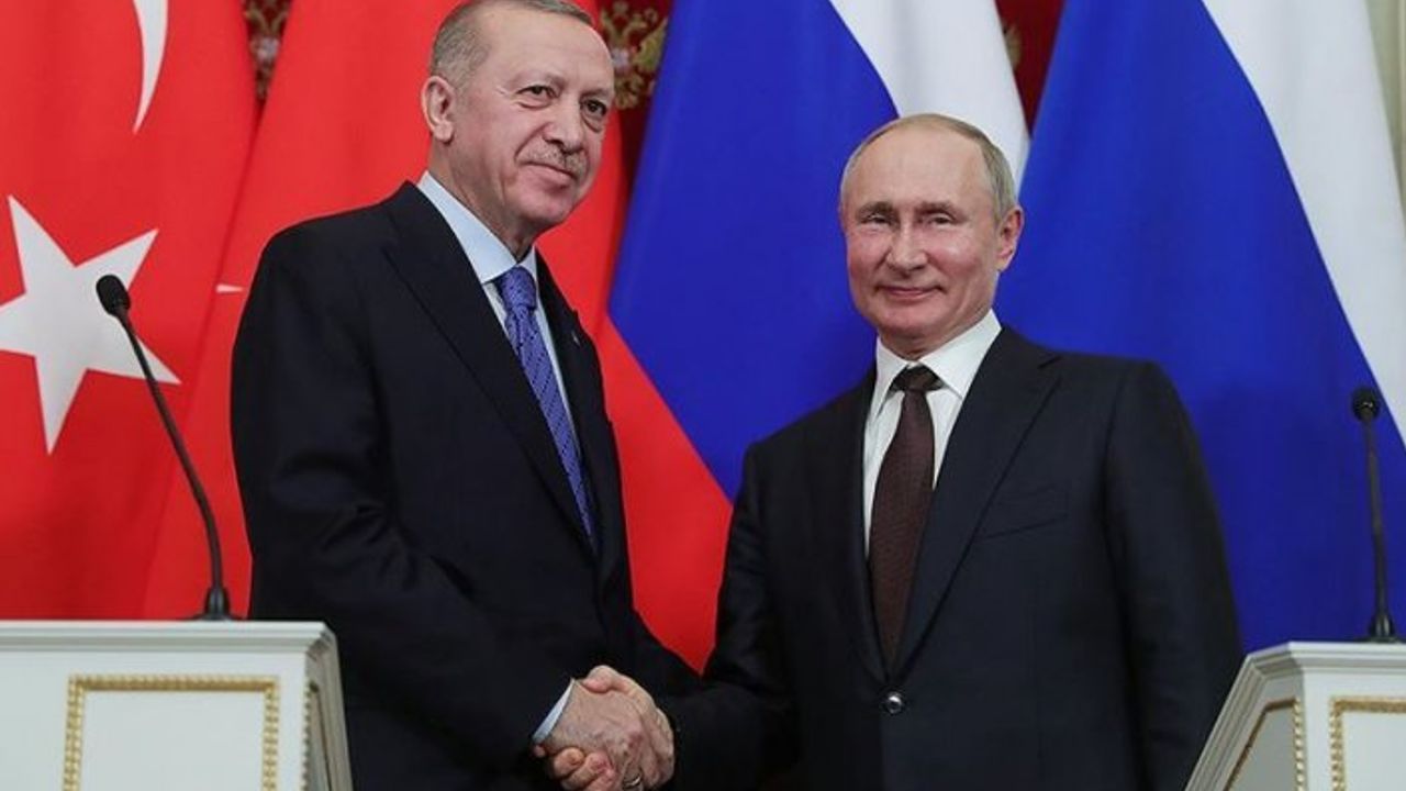 Cumhurbaşkanı Erdoğan, Rusya Devlet Başkanı Putin ile görüştü