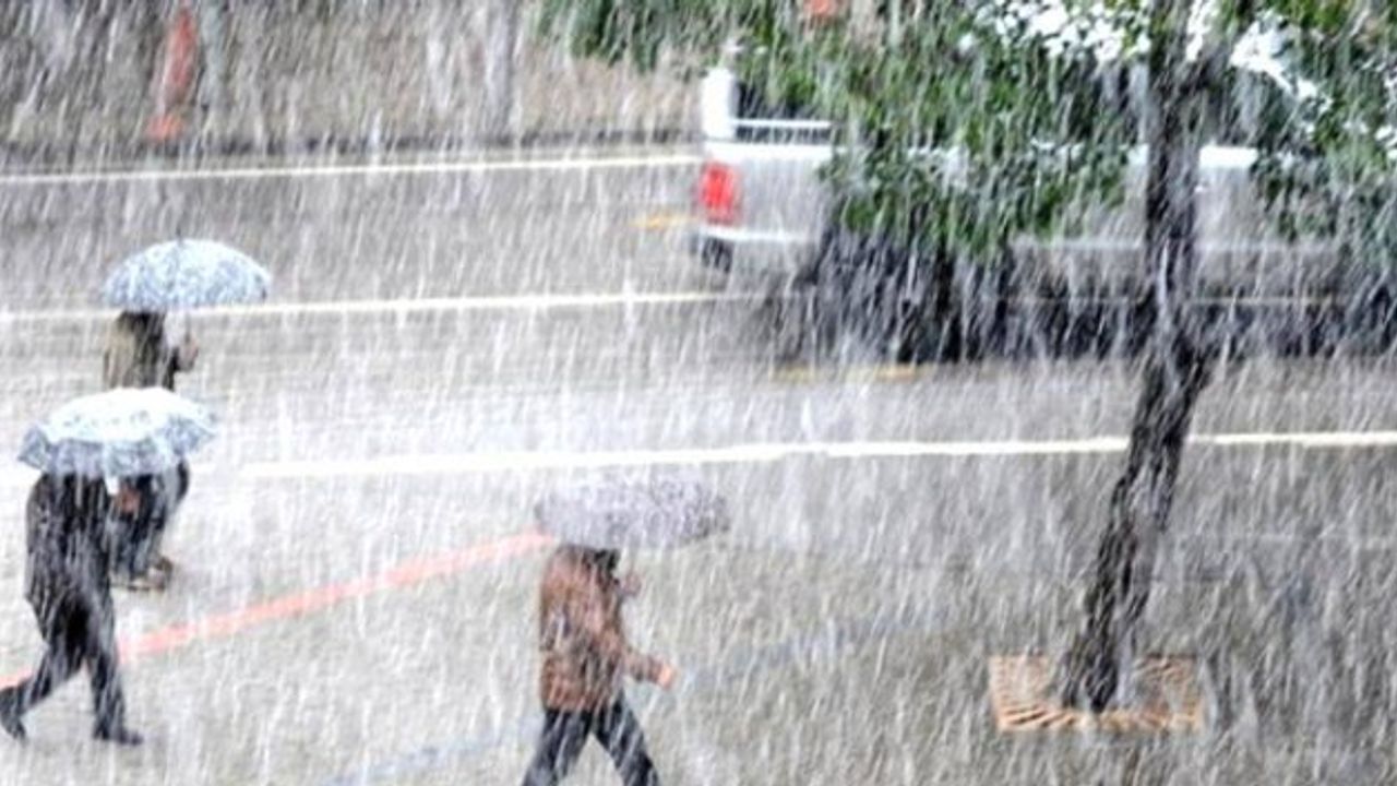 Meteorolojiden uyarı: Sağanak bekleniyor