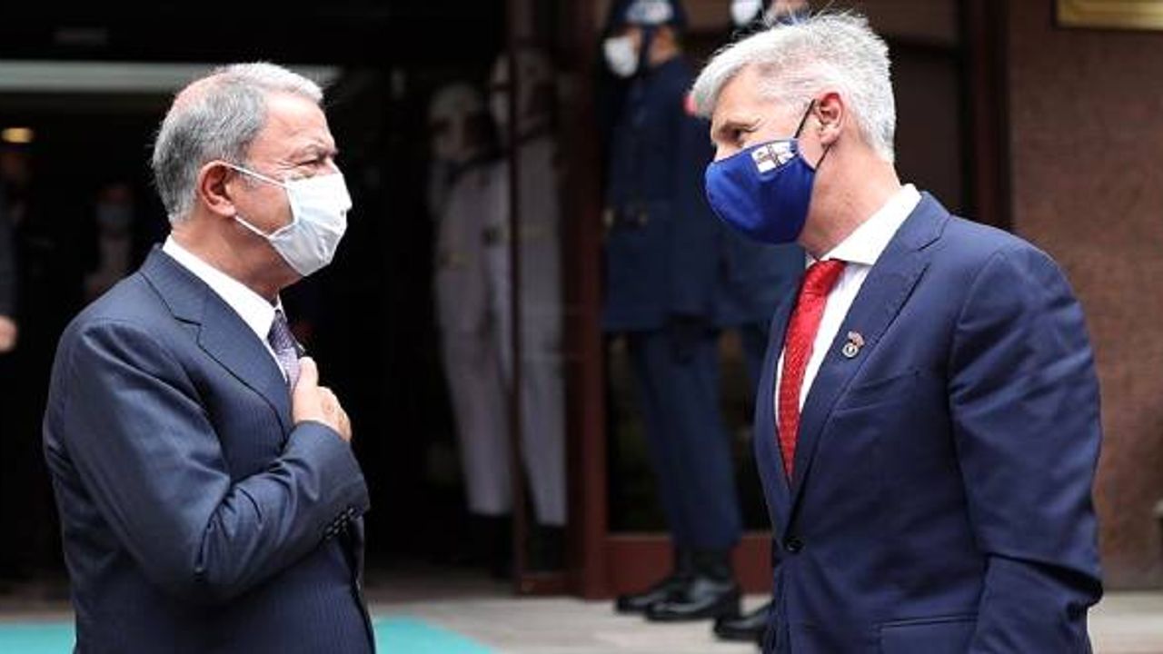 Bakan Akar Letonya Başbakan Yardımcısı ile görüştü