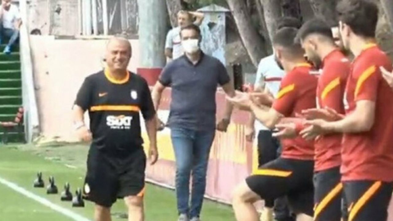 Fatih Terim Florya'da alkışlarla karşılandı