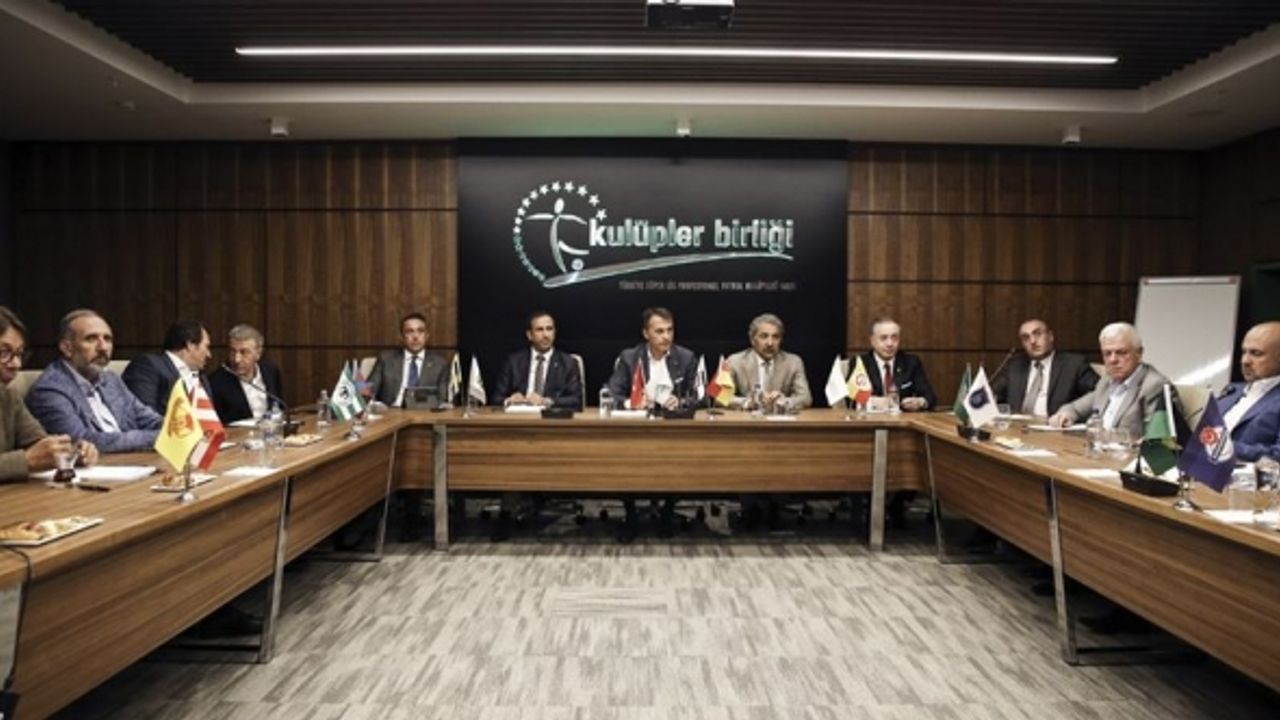 Kulüpler Birliği Vakfı 3 gündem maddesiyle toplanıyor