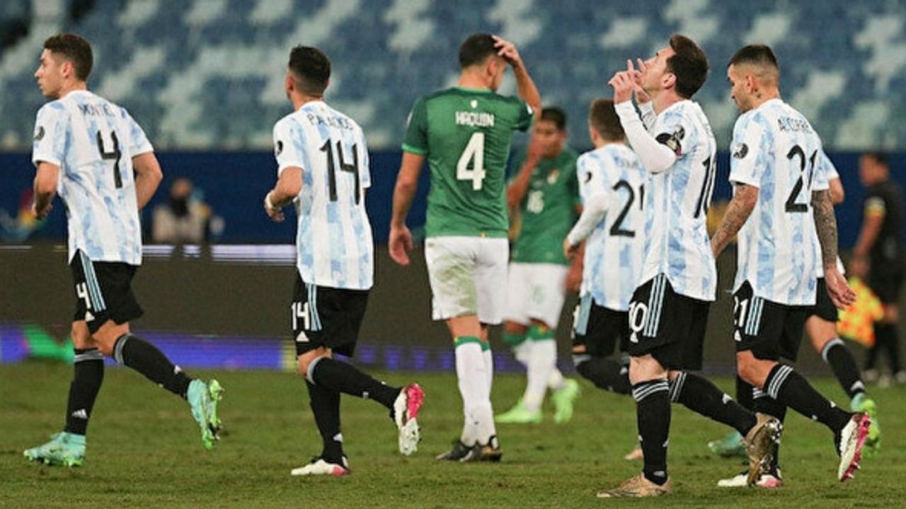 Messi fırtınası: Arjantin, Bolivya'yı devirdi