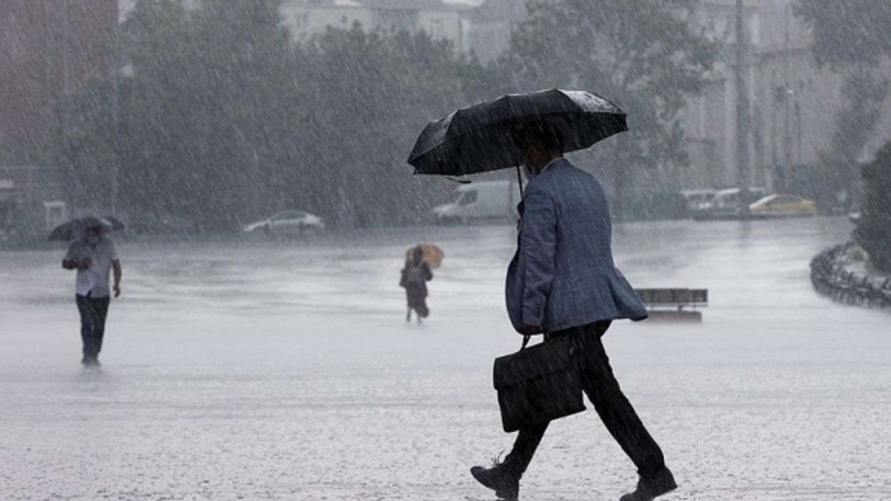 Meteorolojiden iki bölge için kuvvetli yağış uyarısı