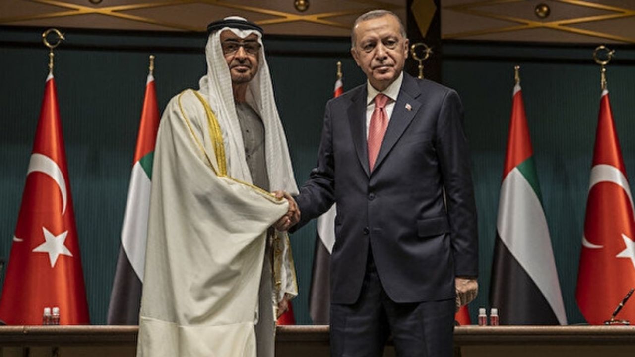 Abu Dabi Veliaht Prensi Bin Zayid'den Cumhurbaşkanı Erdoğan'a teşekkür telgrafı