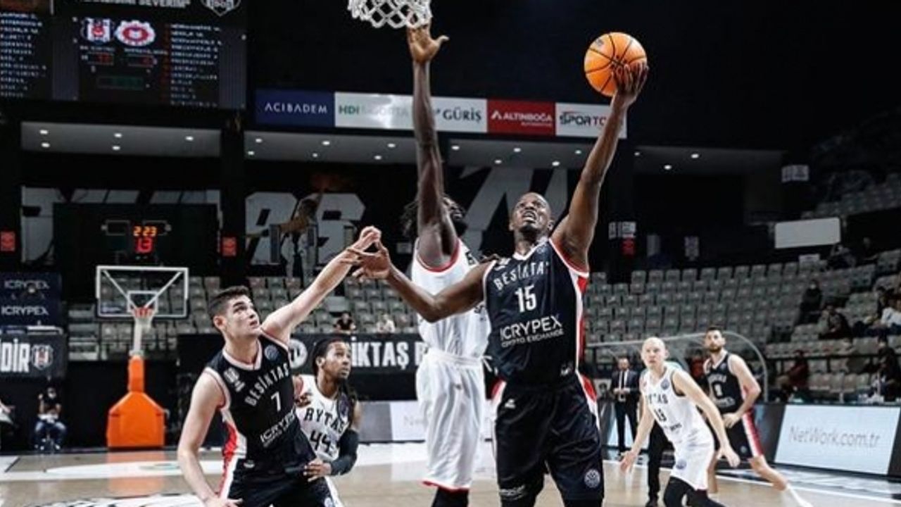 Beşiktaş'tan FIBA Devler Ligi'nde ikinci uzatmada kazandı