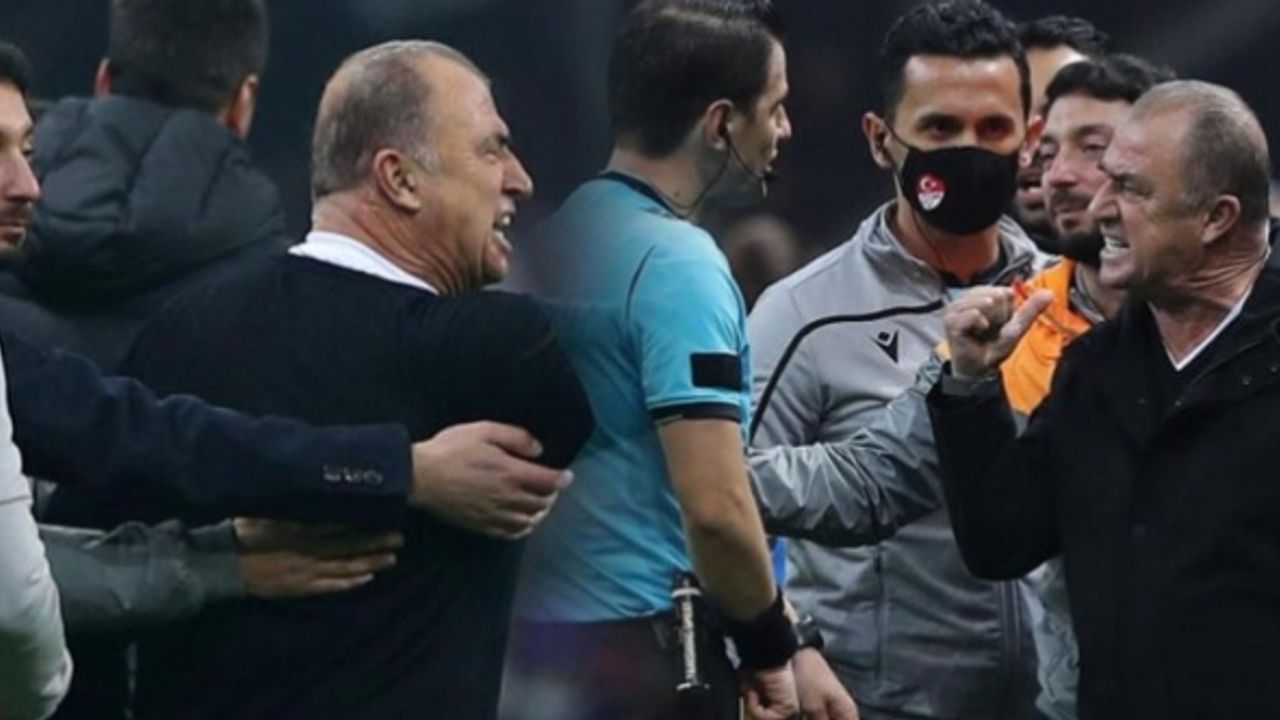 Derbide Fatih Terim çıldırdı! Kartın ardından sözleri ortaya çıktı