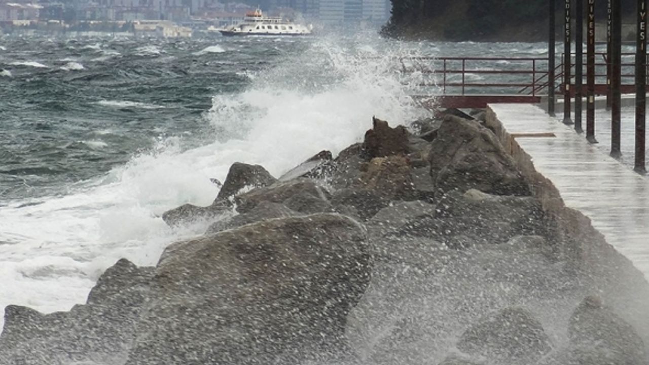 Meteorolojiden iki bölge için 'kuvvetli rüzgar' uyarısı