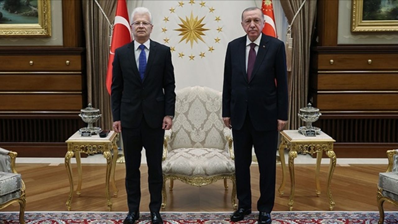 Üç büyükelçi Cumhurbaşkanı Erdoğan'a güven mektubu sundu