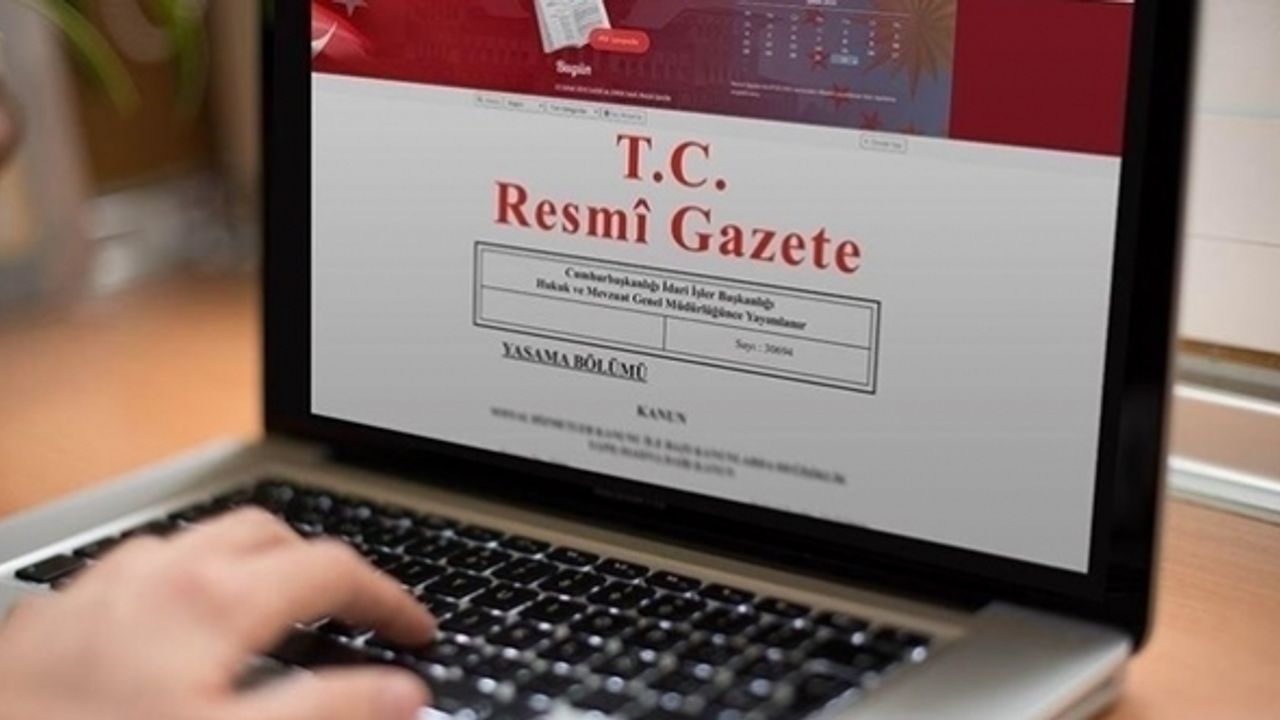 Cumhurbaşkanı kararları Resmi Gazete'de yayımlandı