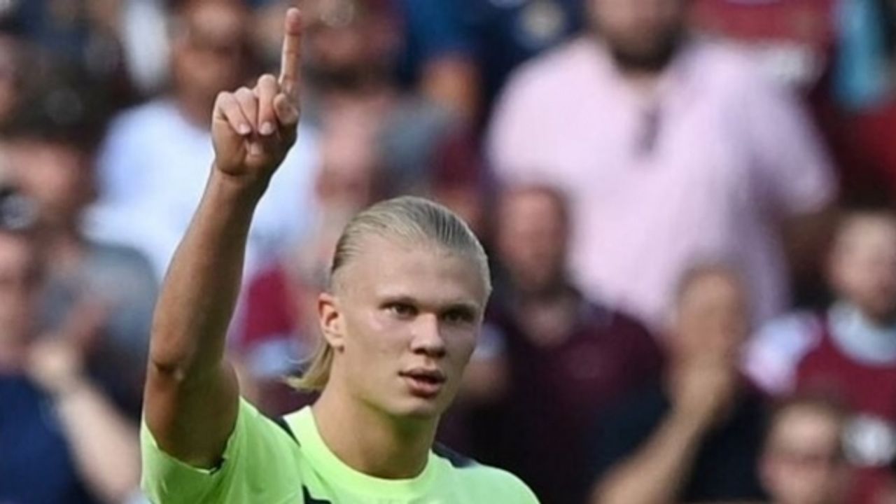 City, West Ham'ı Haaland'la yıktı: 0-2
