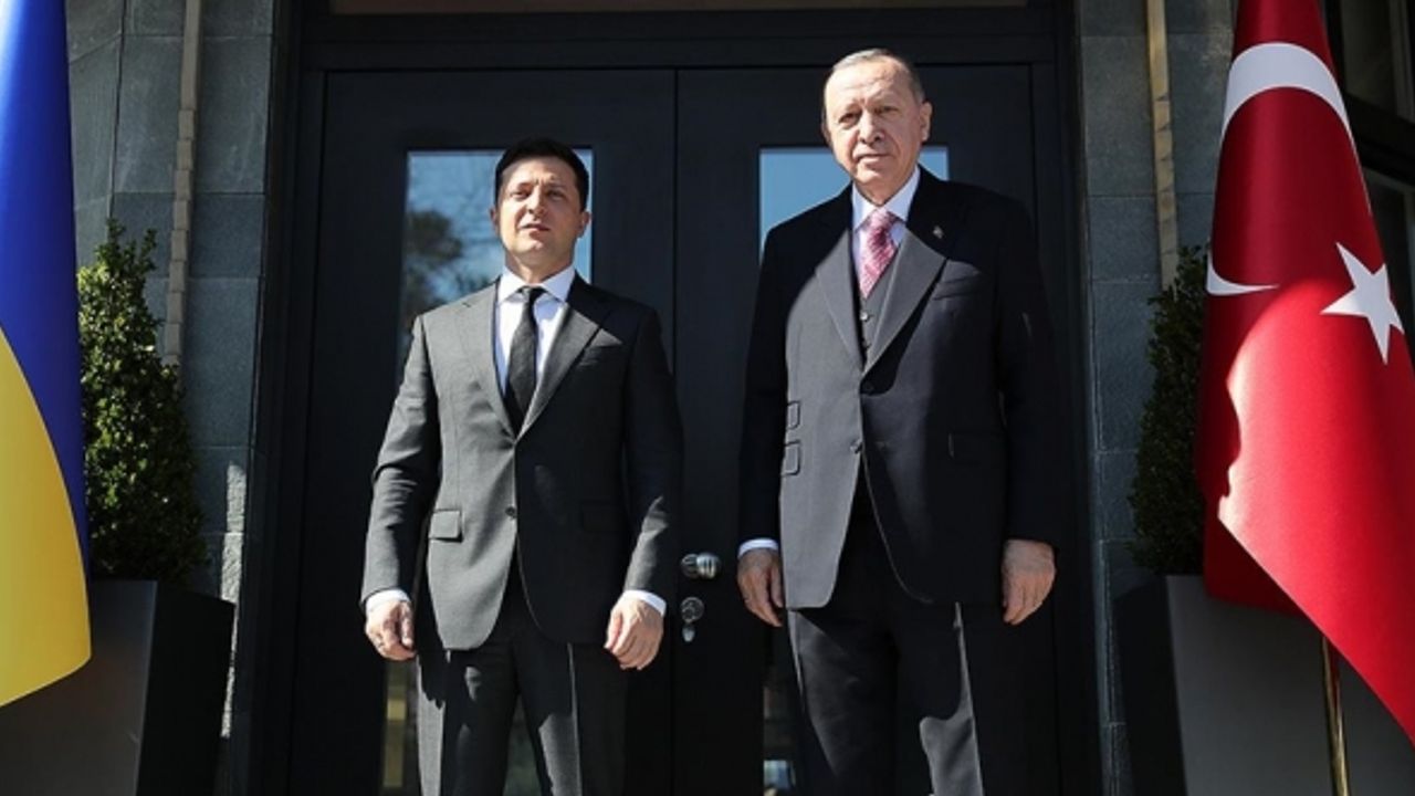 Erdoğan, Ukrayna'da Zelenskiy ile bir araya geldi