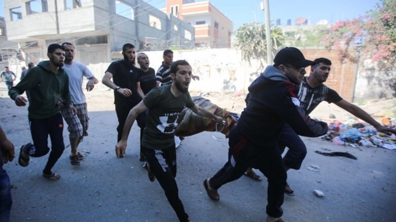 İşgalci İsrail, Gazze'yi vurdu: 7 ölü