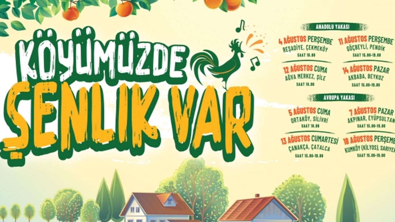 'Köyümüzde Şenlik Var' etkinlikleri devam ediyor
