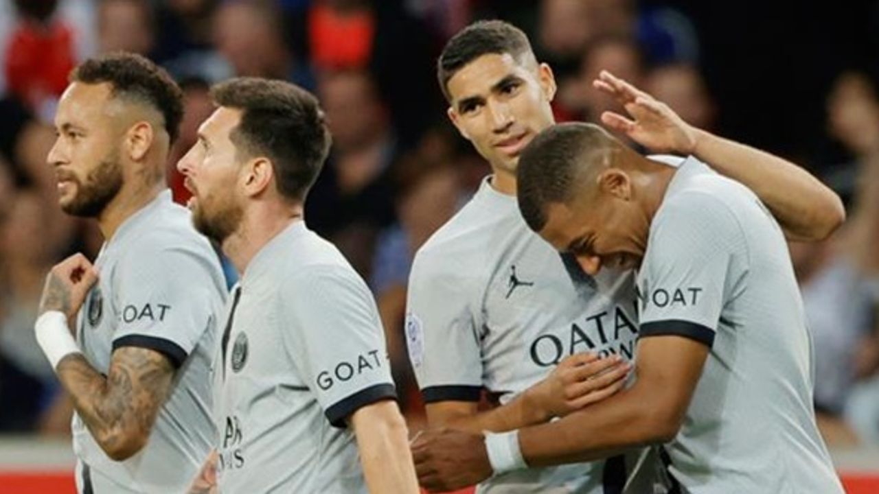 Mbappe 7. saniyede gol attı, PSG Lille'i 7'ledi