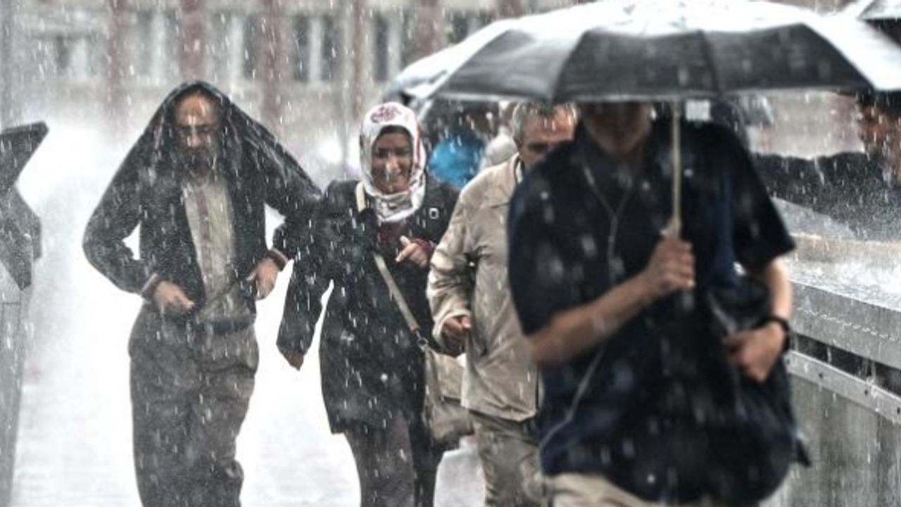 Meteoroloji uyardı: Gök gürültülü sağanak bekleniyor