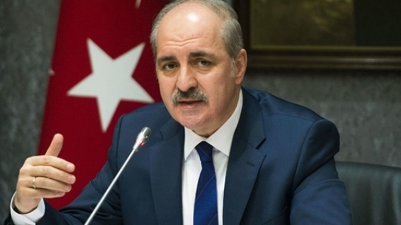 Numan Kurtulmuş: 'İsrail, Filistin halkına yönelik insanlık suçu işiyor'