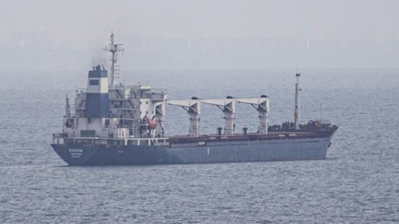 Tahıl gemisi 5-6 gün içinde Lübnan'da olacak
