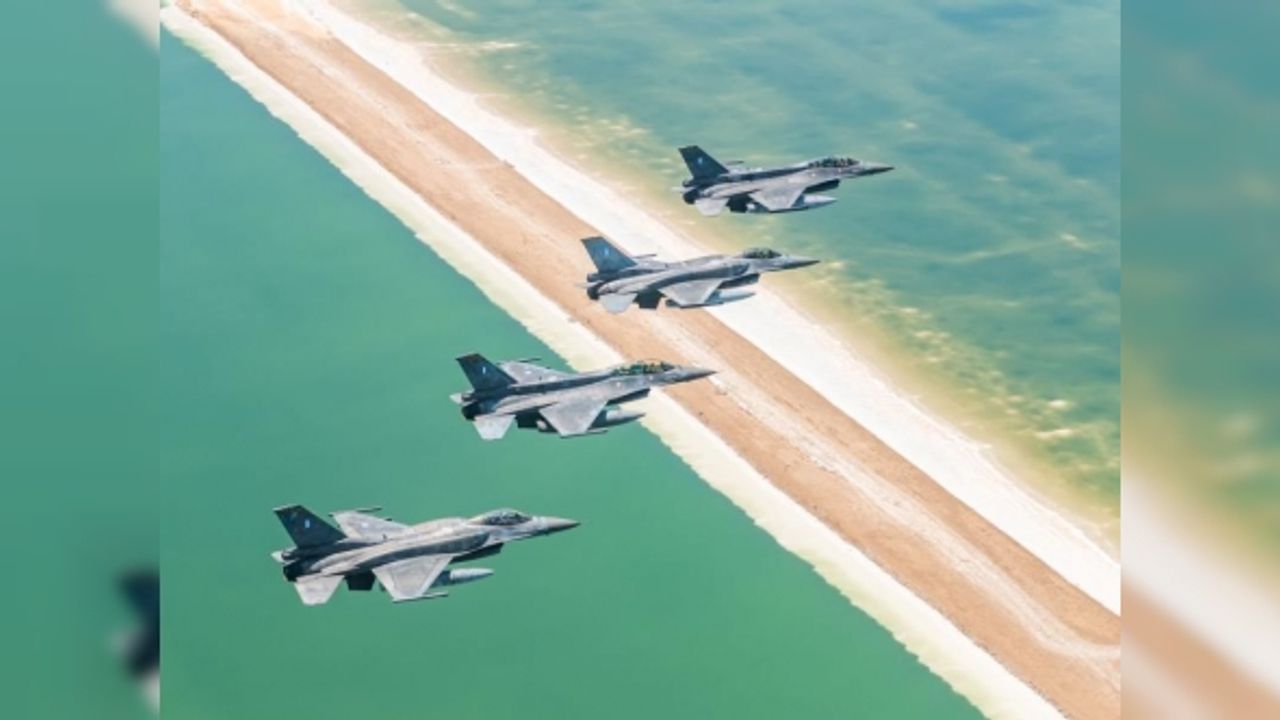 Türk F-16'larını Yunan uçaklarından taciz