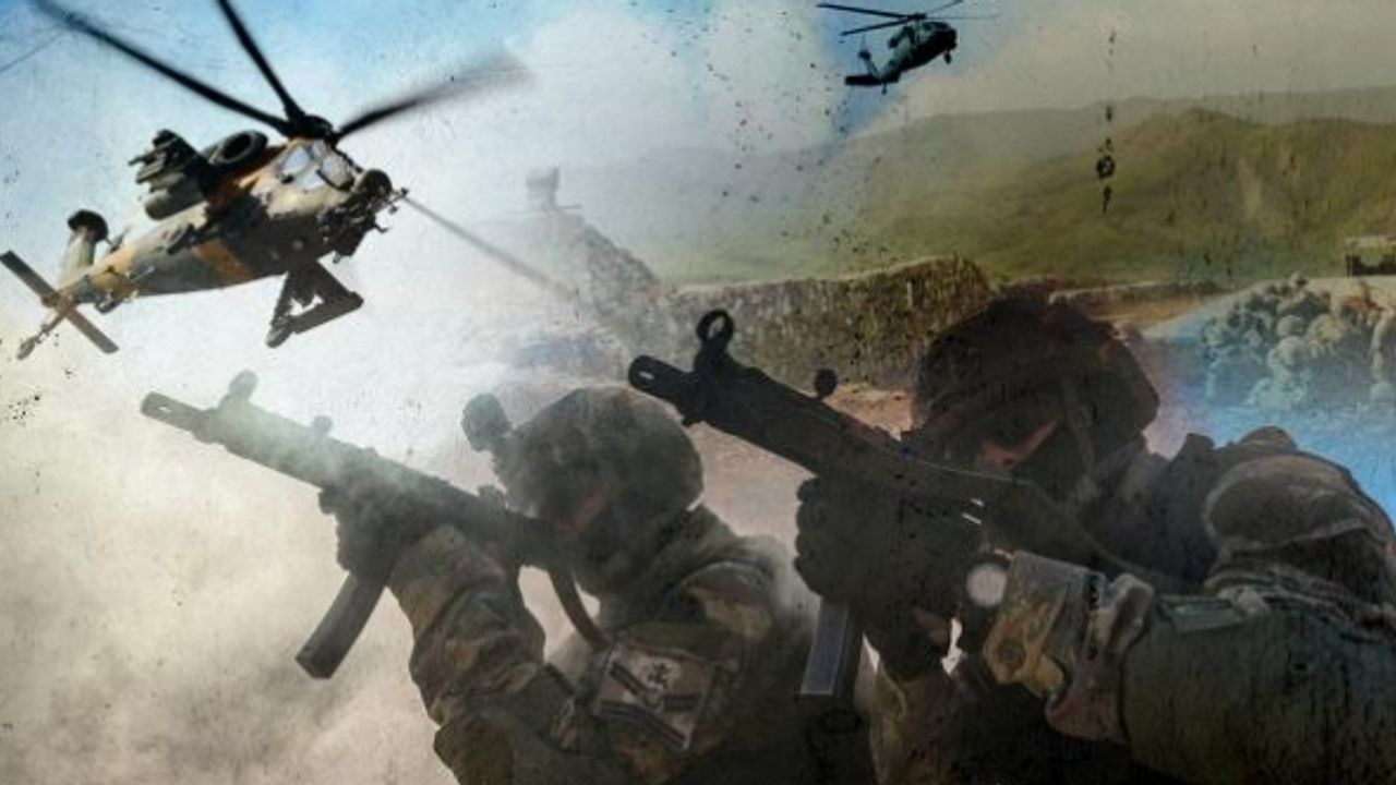 Taciz ateşi açan 5 PKK/YPG'li terörist öldürüldü
