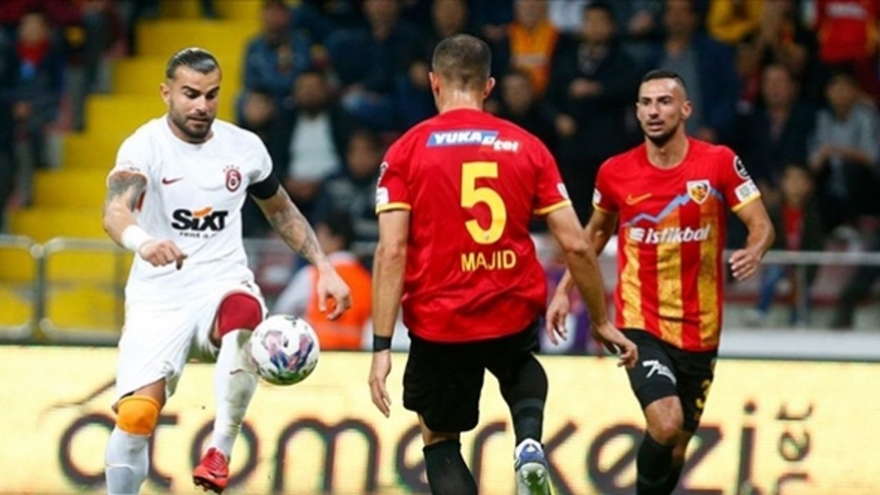 Galatasaray, Kayseri deplasmanında umduğunu bulamadı: 2-1