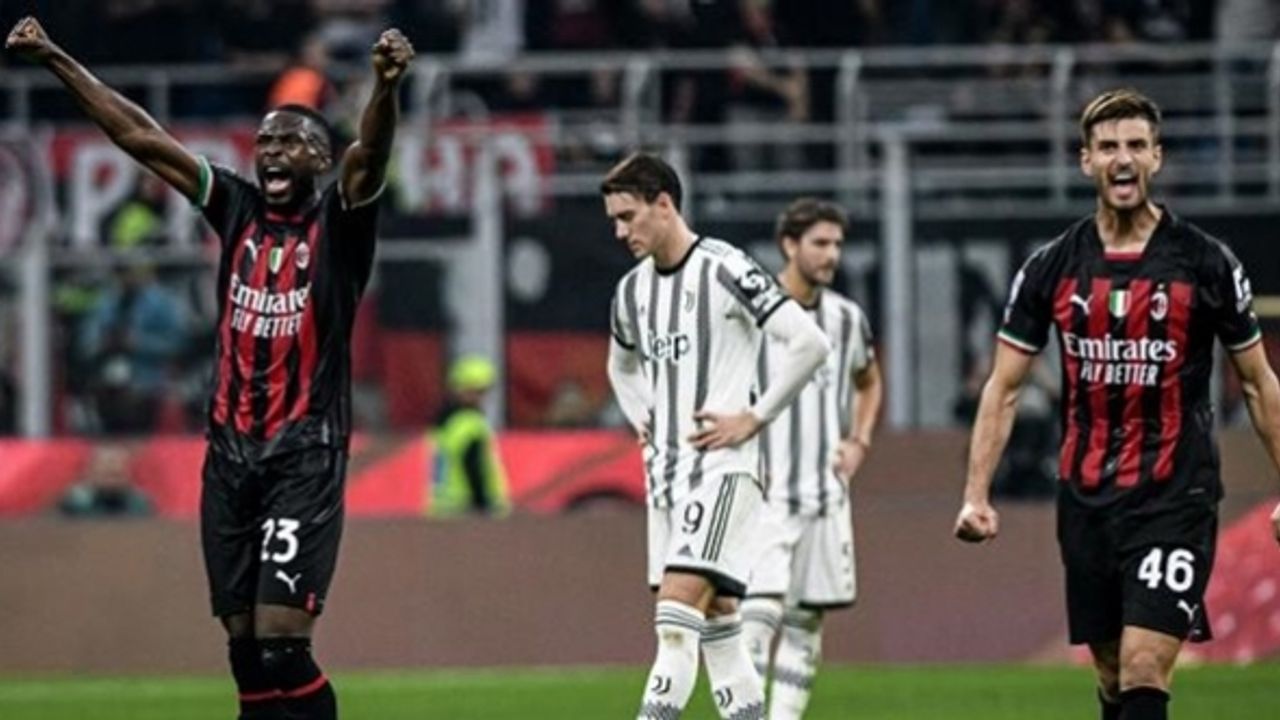 Milan, Juventus'u 2 golle geçti