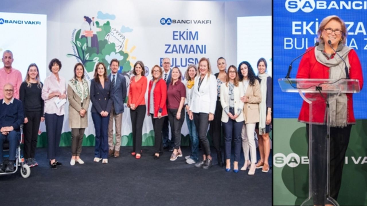 Sabancı Vakfı’nın 'Ekim Zamanı' buluşması gerçekleştirildi