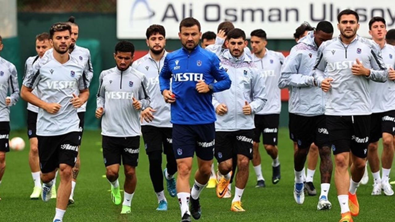 Trabzonspor, Monaco maçına hazırlanıyor