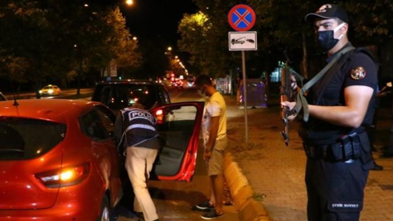 Ankara'da asayiş uygulaması: 315 tutuklu