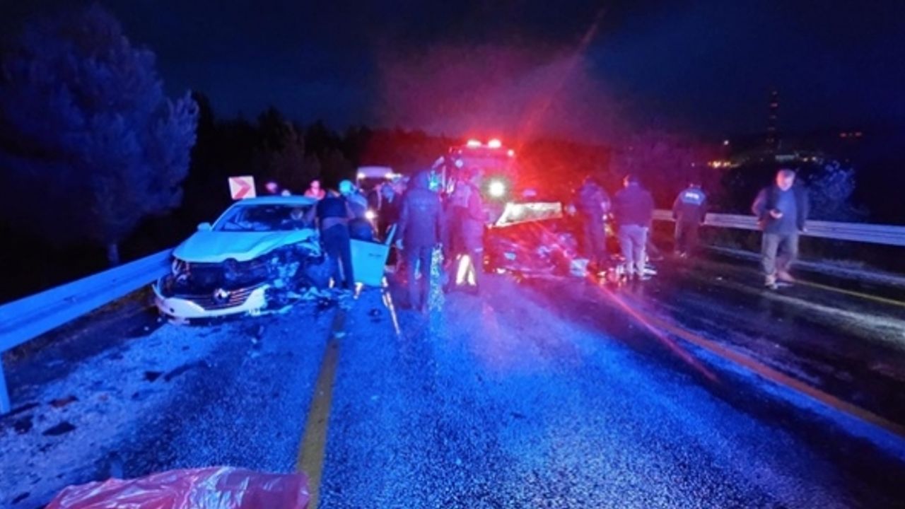 Bursa'da trafik kazası: 1 ölü, 5 yaralı