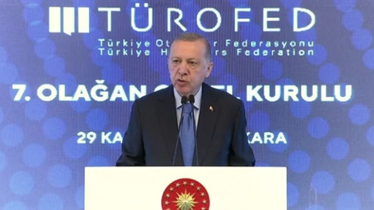 Erdoğan: 'Turizmde kalfalık dönemimizi bitirdik, ustalık dönemindeyiz'