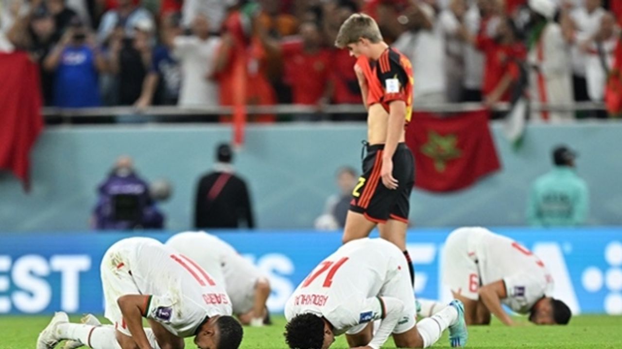 Fas, Belçika'yı yendi tarihi yeniden yazdı
