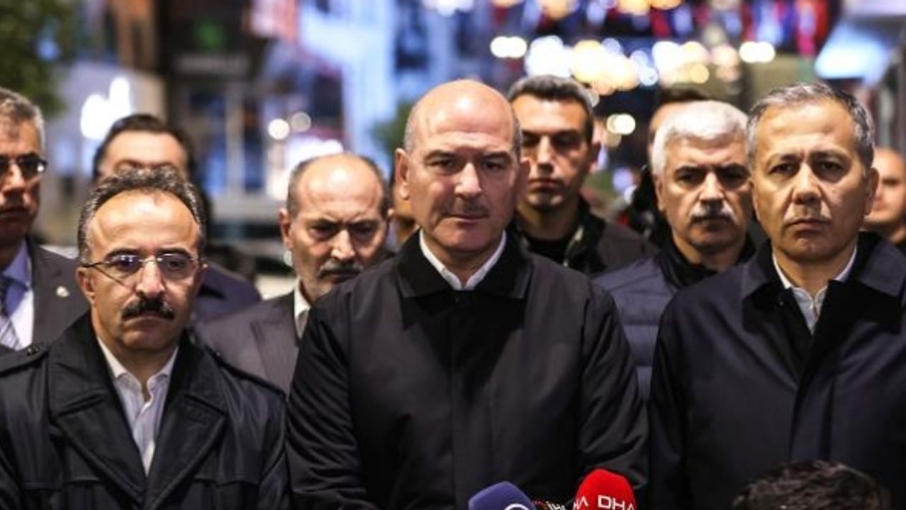 İçişleri Bakanı Soylu: Bombayı bırakan kişi gözaltına alındı