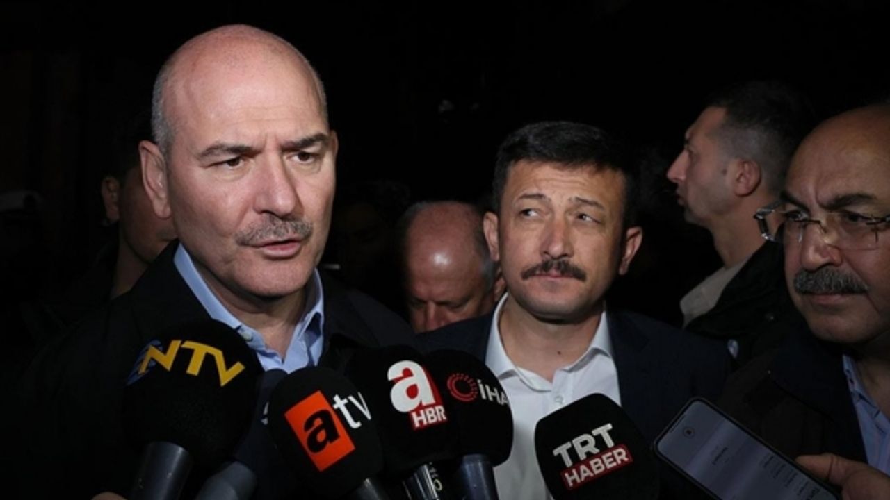 İçişleri Bakanı Soylu: Yaklaşık 20 kadar binada çatlak var