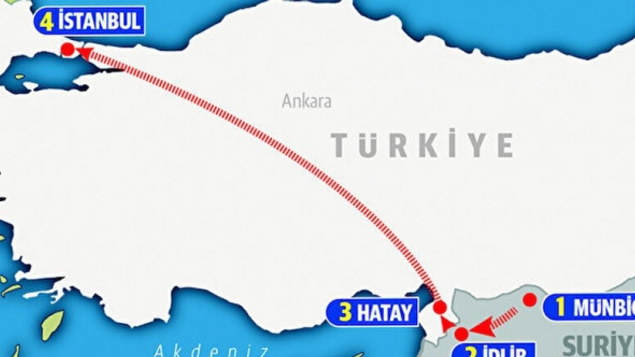 İki kere keşif yapmış: İşte teröristin rotası