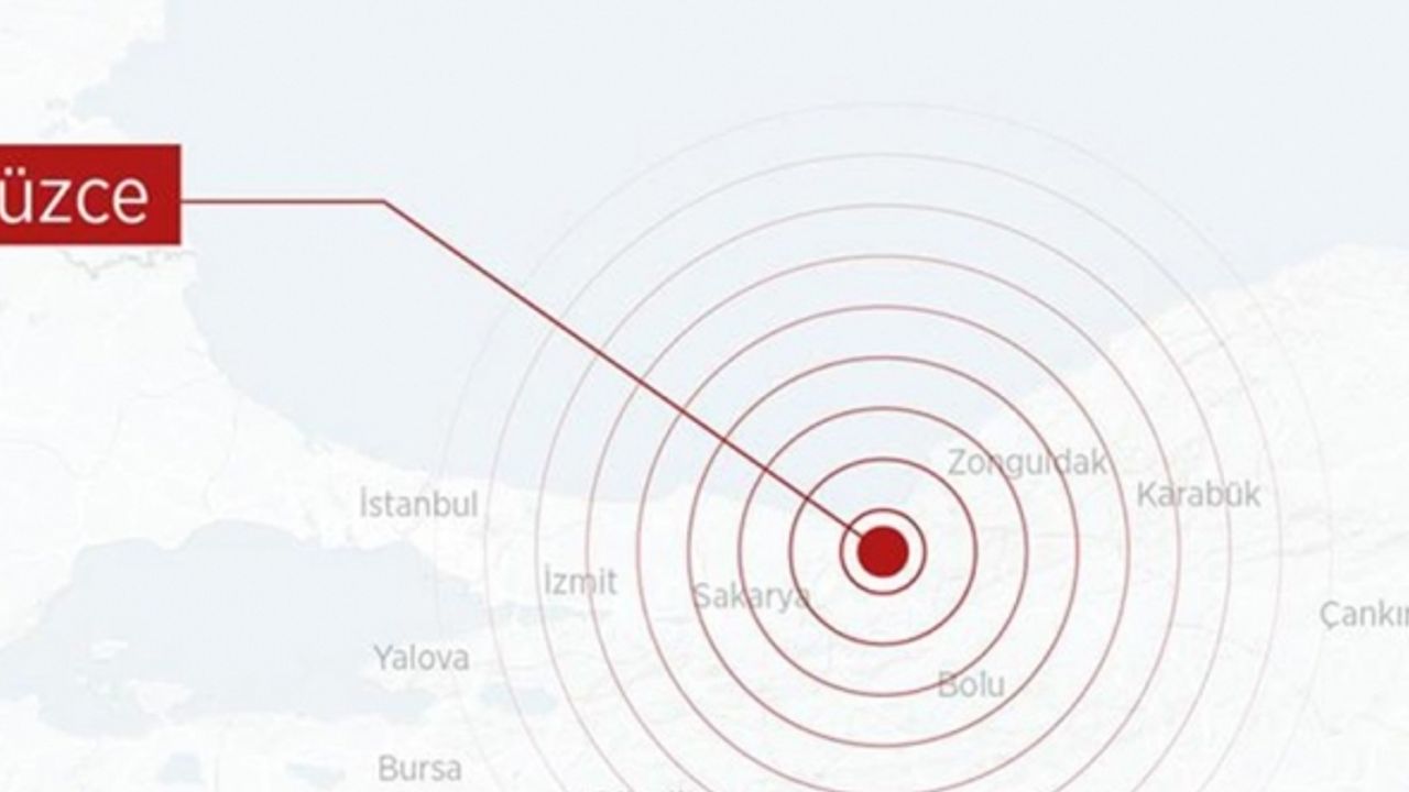 Kandilli Rasathanesi'nden Düzce'deki depreme ilişkin açıklama