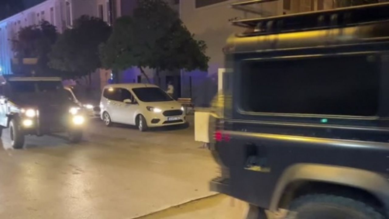 Mersin'de organize suç örgütüne şafak operasyonu