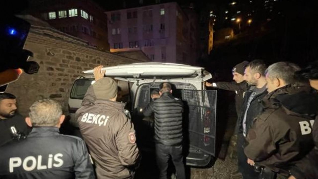 Polise silahlı mukavemette bulunan zanlı ayağından vurularak yakalandı