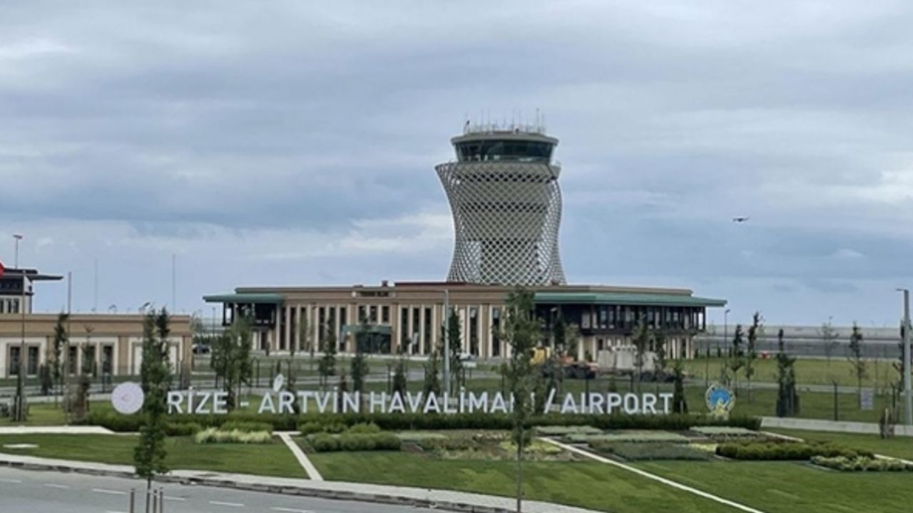 Rize-Artvin Havalimanı'nı ekim ayında 63 binden fazla yolcu kullandı