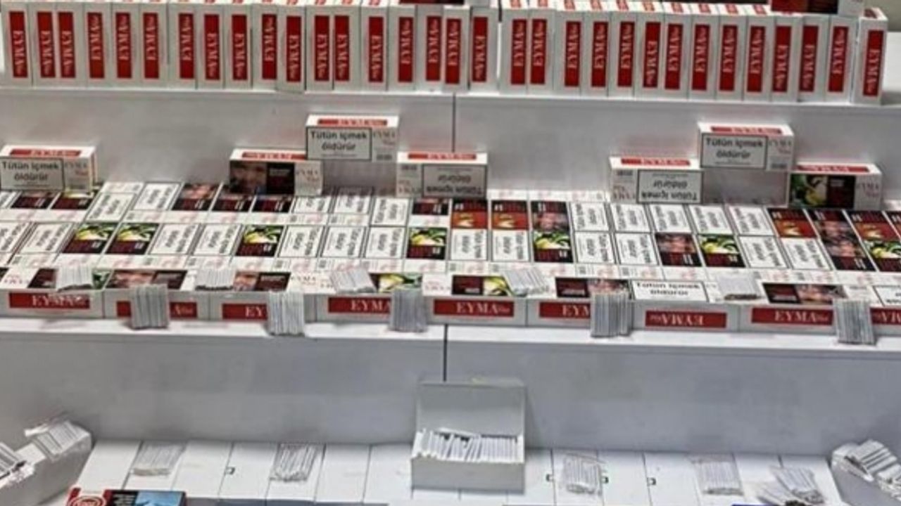 Samsun’da 41 bin filtreli sigara kağıdı ele geçirildi