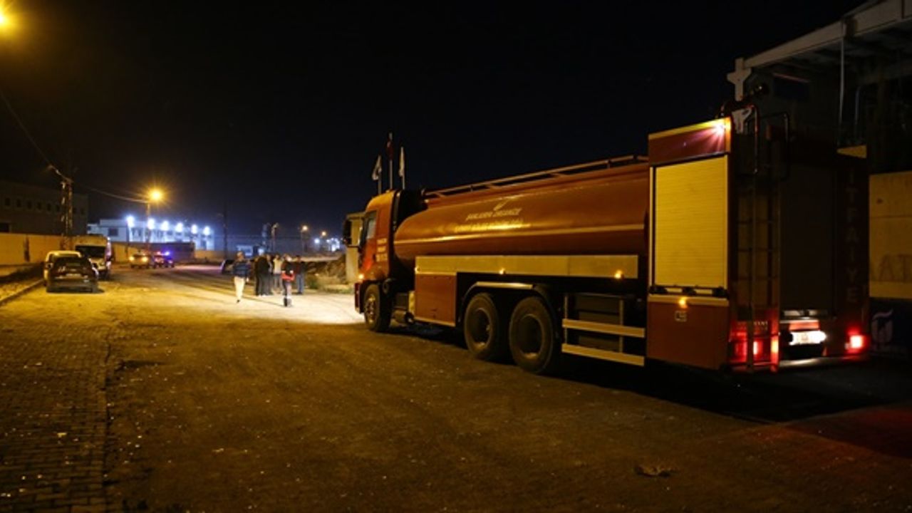 Şanlıurfa'da bir fabrikada patlama meydana geldi