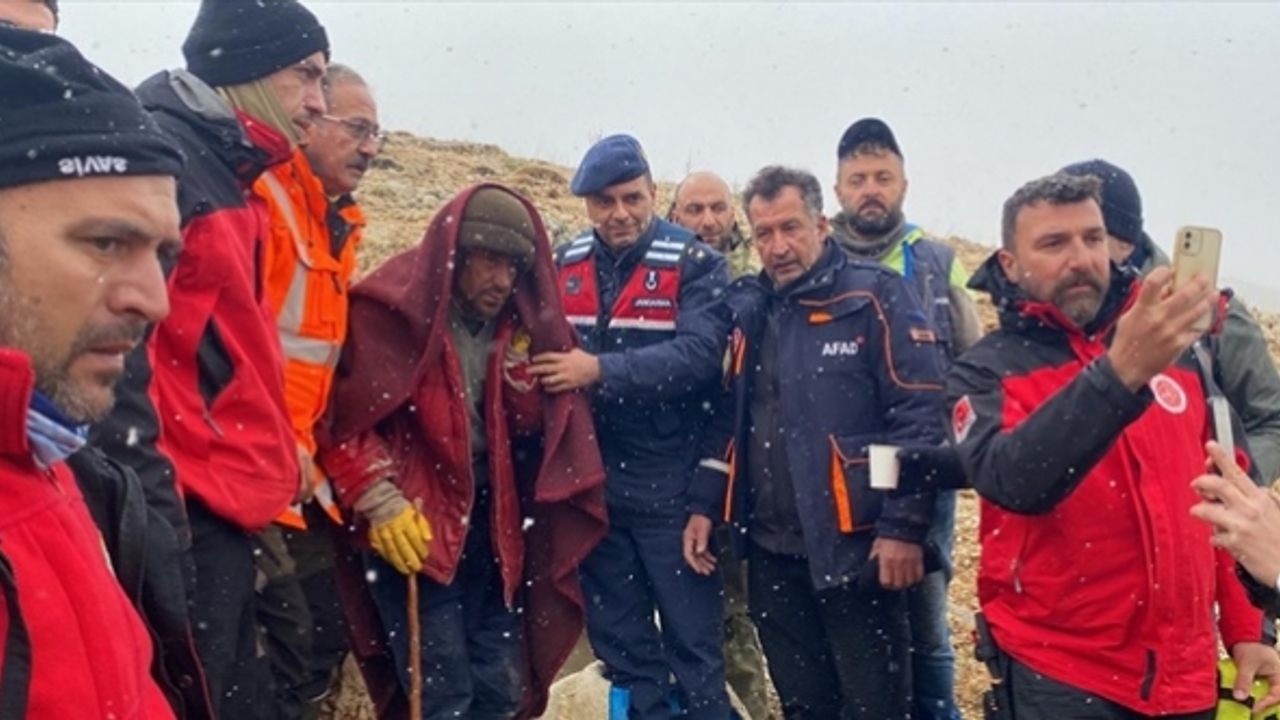 Sivas'ta kayıp kişi 3 gün sonra sağ olarak bulundu