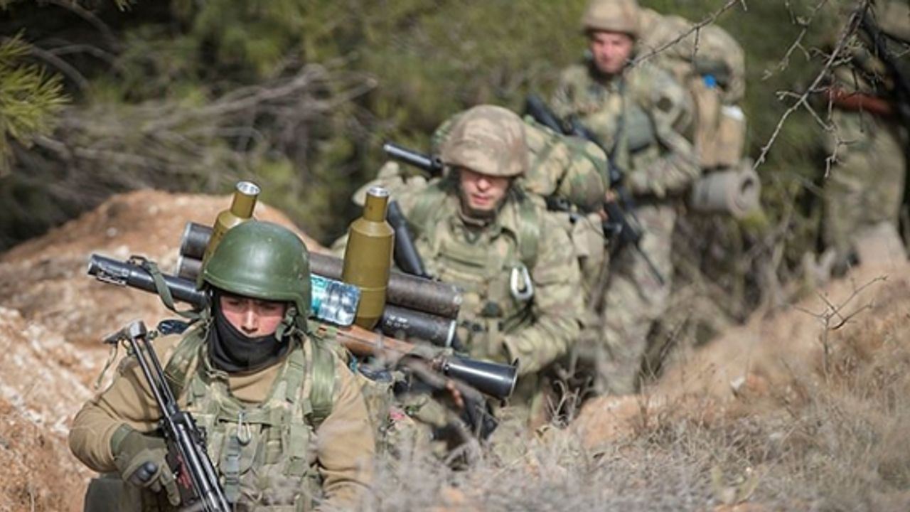 Suriye'nin kuzeyinde 5 terörist öldürüldü