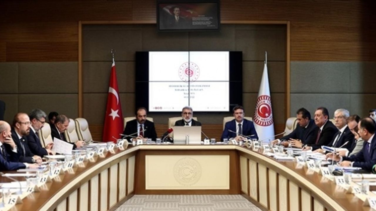 TBMM Amasra Maden Kazası Araştırma Komisyonu Taner Yıldız başkanlığında toplandı