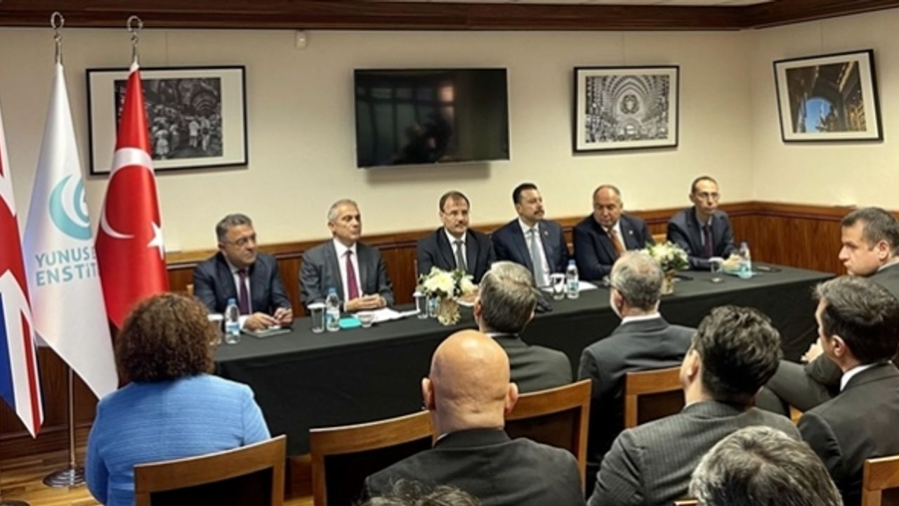 TBMM İnsan Haklarını İnceleme Komisyonu üyeleri İngiltere'de görüşmeler yaptı