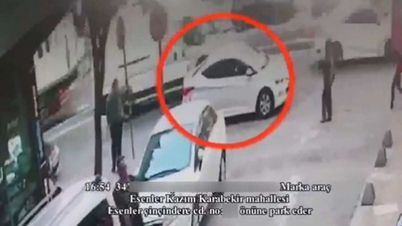 Terörist Ahlam Albashır'ın Küçükçekmece'ye gidişi kamerada