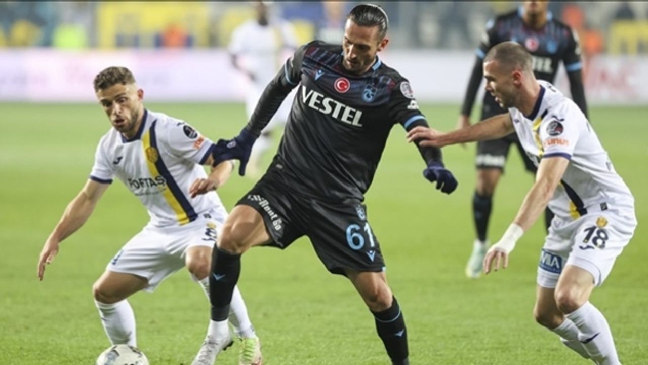 Trabzonspor, Ankara'da 2 puan bıraktı: 1-1